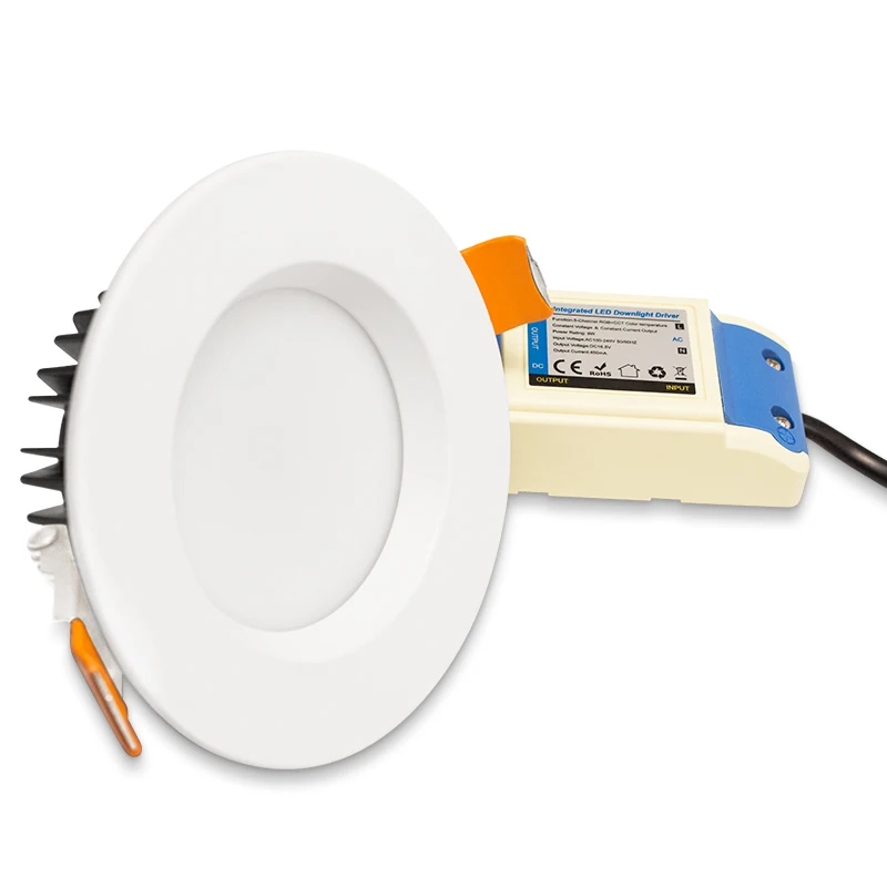 WASEDA светодиодный светильник ZIGBEE link licht 6 Вт 9 12 AC100 240V rgb + cct WW/CW LED LICHT zigbee downlight werken met