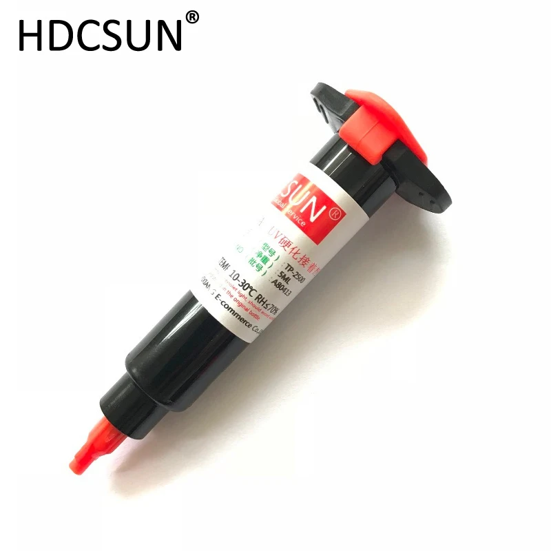 HDCSUN 1 шт. 5 мл высококачественный УФ клей tp2500 жидкий оптический прозрачный для