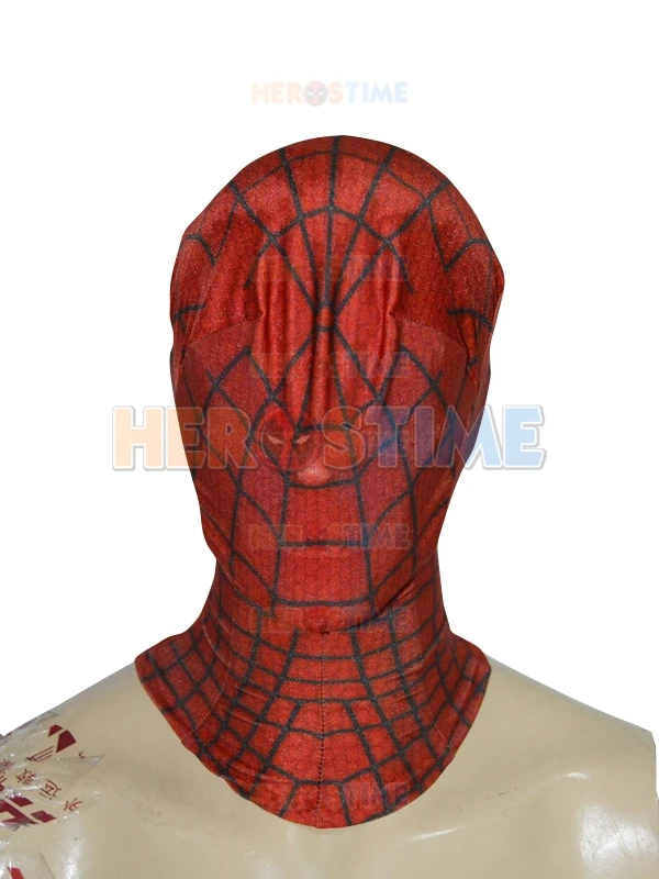 3D печать новая маска Человека-паука с 2 капотами Zentai Spidey линзы | Тематическая