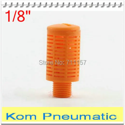 10 шт./лот 1/8 &quotРезьба пластиковый Пневматический Глушитель на выхлопную трубу