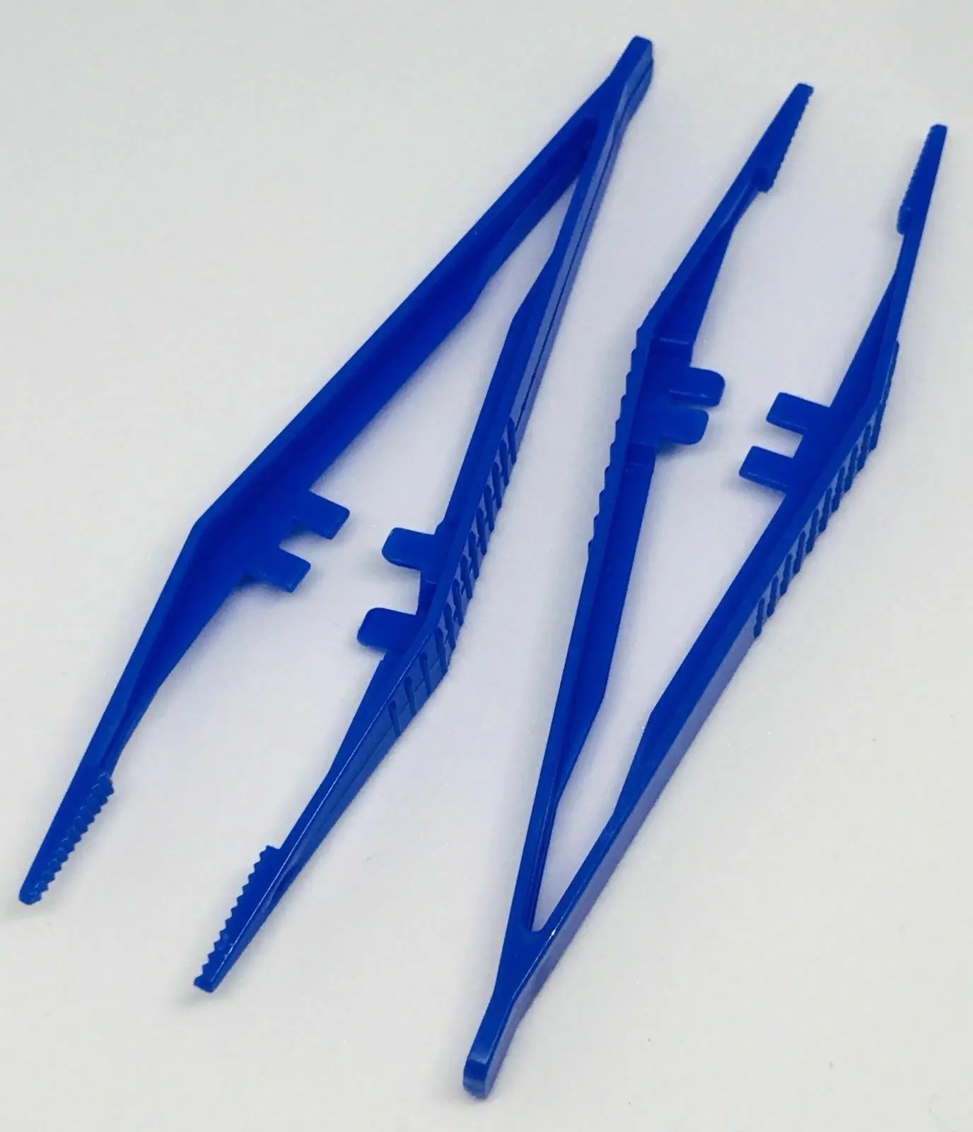 2 щипцы для кормления рептилий пинцет | Пинцет еды голубая пластиковая змея