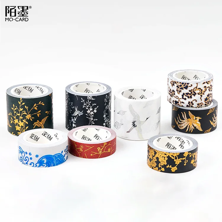 1 шт в старом китайском стиле запрещено город декоративная позолота васи лента