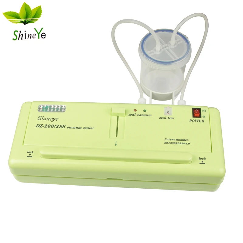 ShineYe 220 В бытовой пищевой вакуумный упаковщик машина вакуумная упаковочная