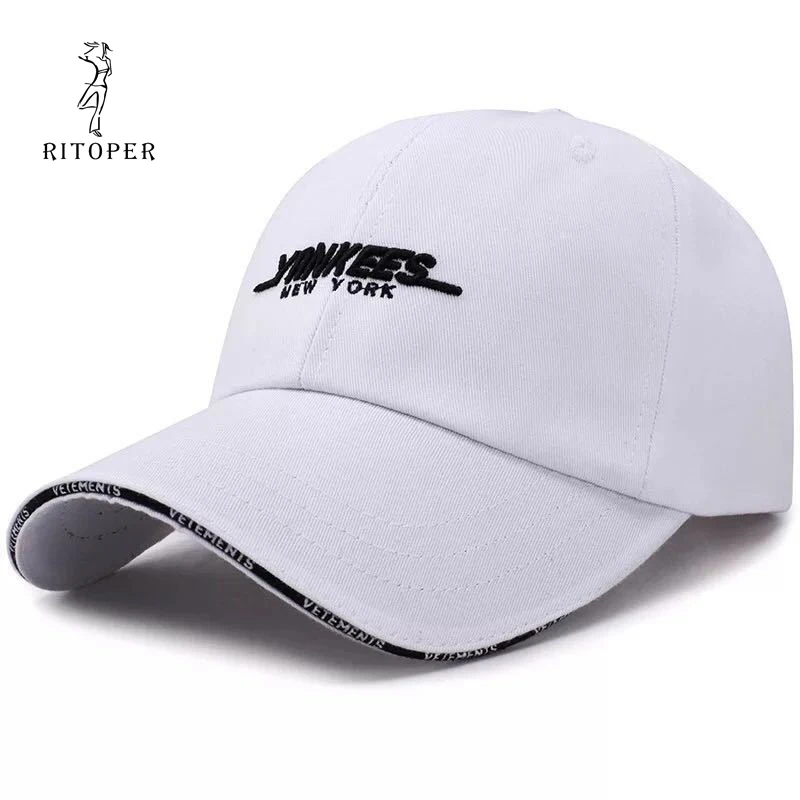 Бейсболка RITOPER в стиле унисекс Мужская кепка японском и корейском с вышивкой слов