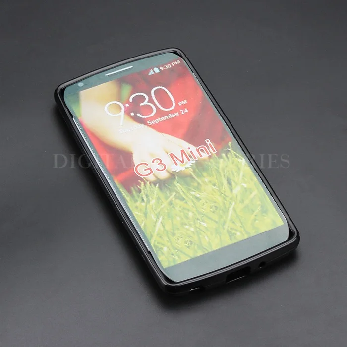 7 цветов нескользящий гелевый ТПУ тонкий мягкий чехол накладка для LG G3 Mini Beat G3s D722
