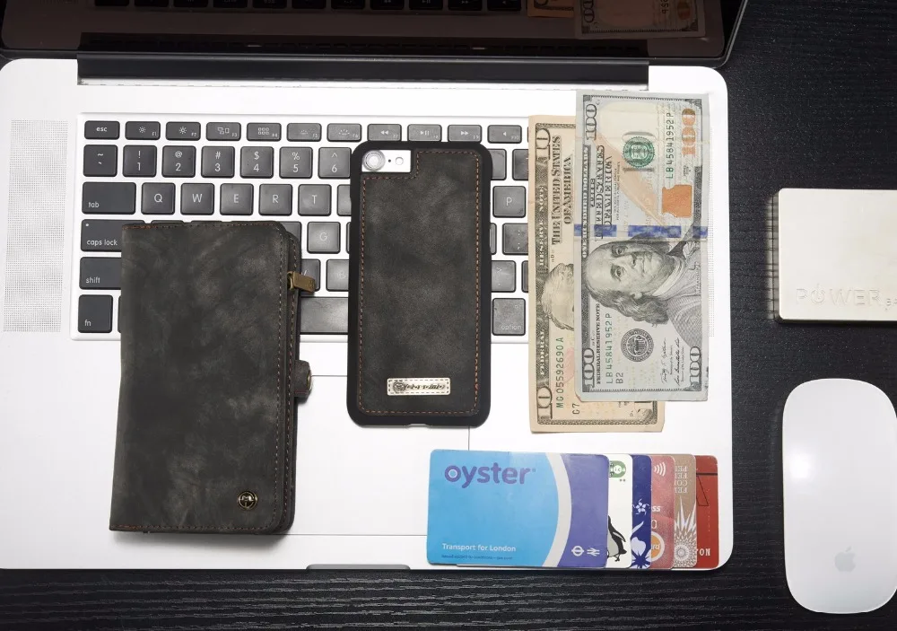 Чехол мне Роскошный кошелек чехол для iPhone 7 чехол из натуральной кожи с откидной крышкой с Capinha Coque Магнитный съемный чехол телефона для iPhone7 чехол