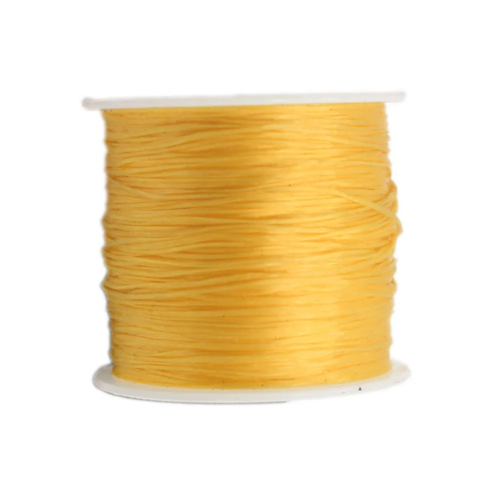 gold DIY Вощеная швейная нить проволока сшитая Кожа ремесло браслет аксессуары Пряжа - Цвет: gold