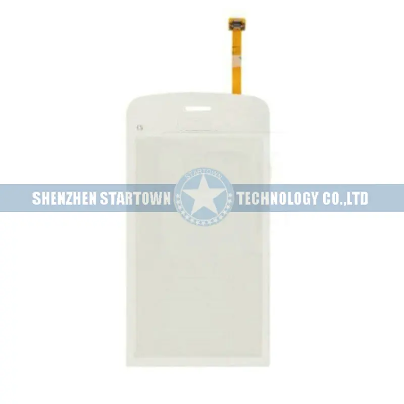 Сенсорный экран дигитайзер Pad Панель переднее стекло объектив для Nokia C5 03 белый с