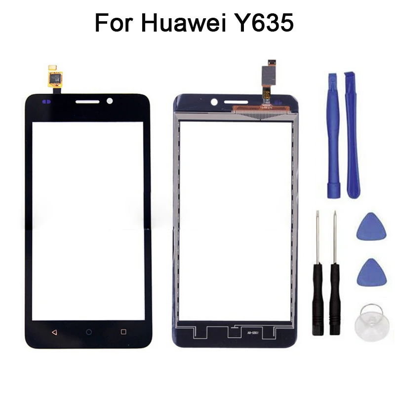 Новый сенсорный Экран для huawei Y635 L21 Переднее стекло дигитайзер экран Панель