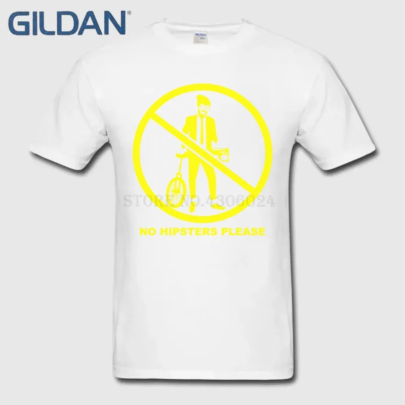 Оригинальный без хипстеры пожалуйста основной черный Для мужчин футболка