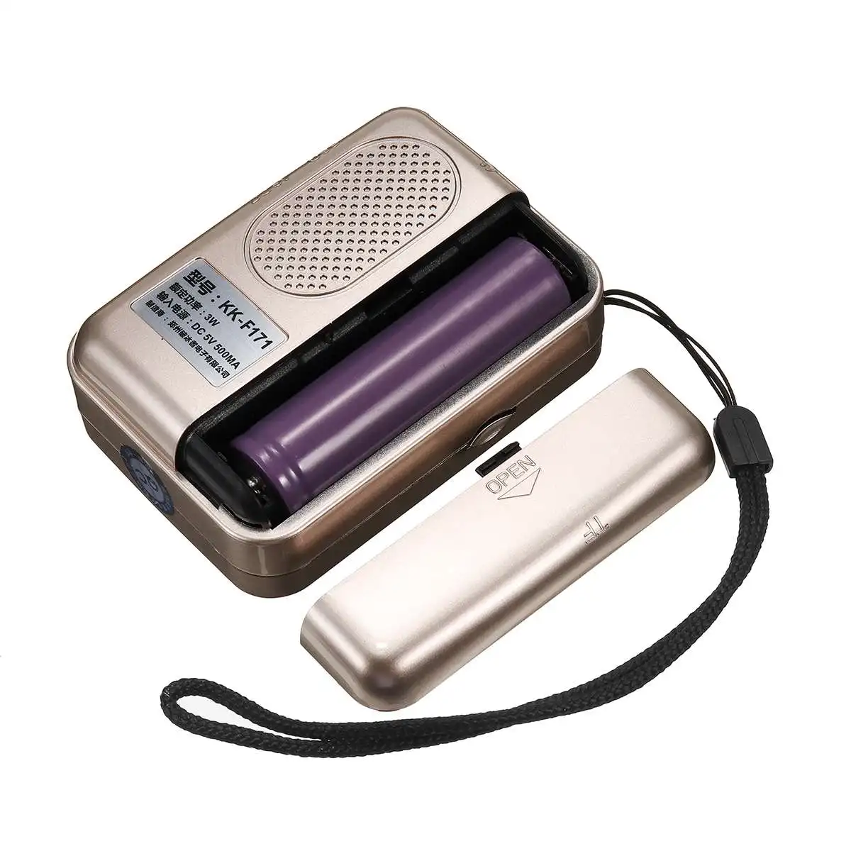 Мини Портативный lcd Цифровой FM Музыкальный радиоплеер динамик TF карта Mp3 динамик плеер USB