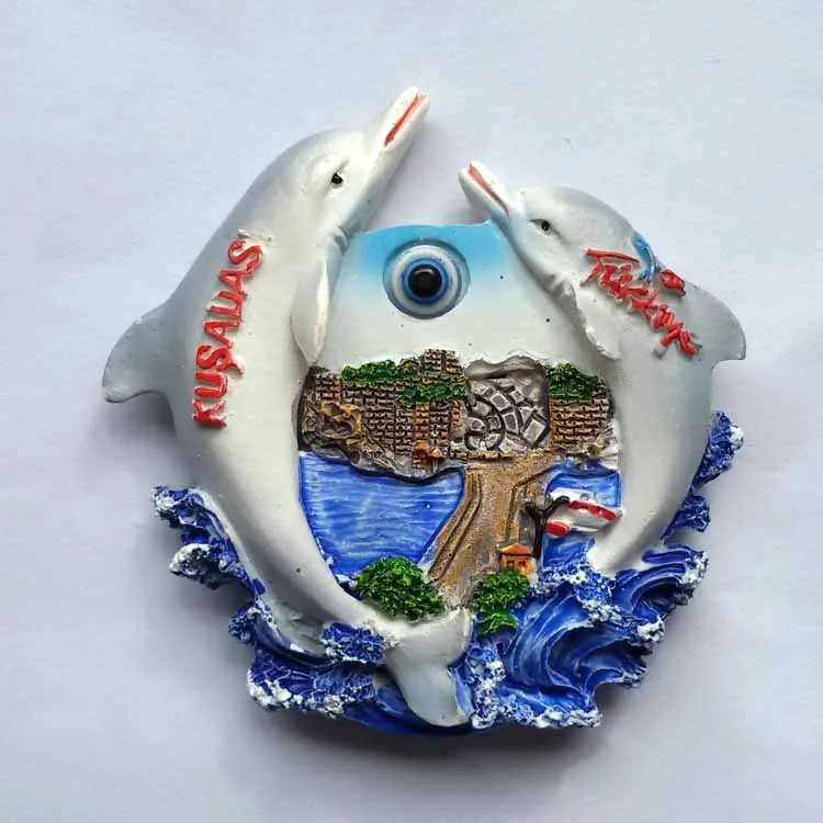 Путешествие из Турции для памяти холодильника прикрепленного к Дельфину