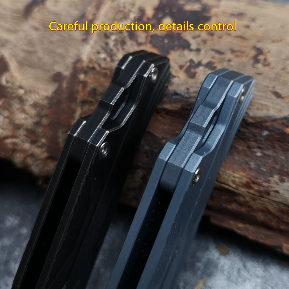 TUWO fine EDC портативный складной нож S35VN стальной порошок открытый мини-нож в виде ключа шарикоподшипник титановый сплав складной нож