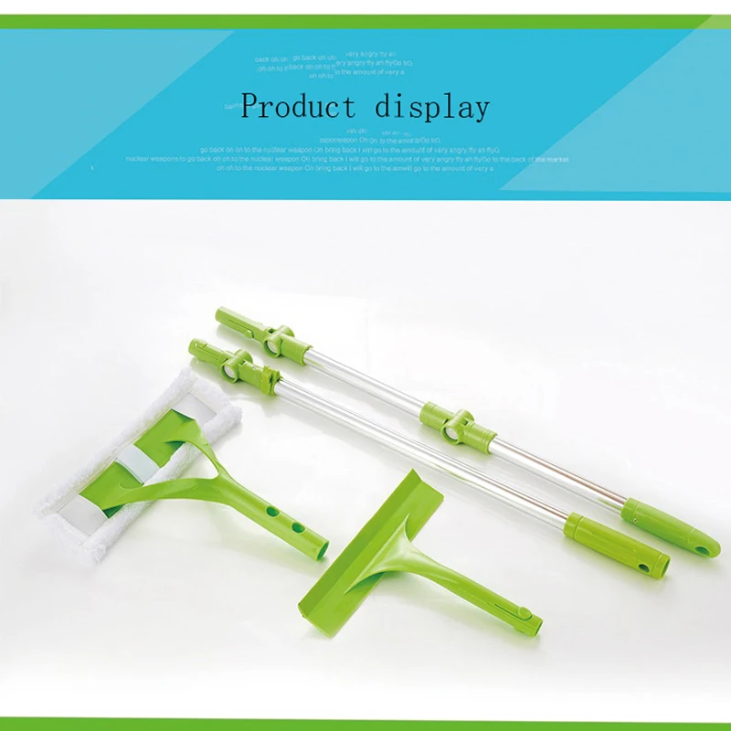 Горячая модернизированная телескопическая щетка для очистки окон с высокой