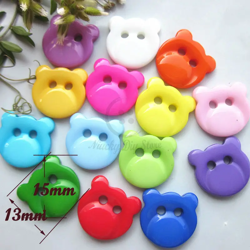 100 шт. декоративные пуговицы для шитья 15 мм | Дом и сад