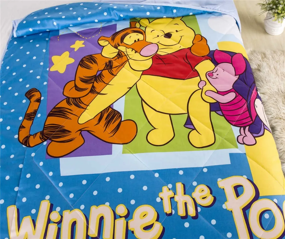 Летнее стеганое одеяло с рисунком Винни Пуха|quilt comforter|summer comforterquilt summer |