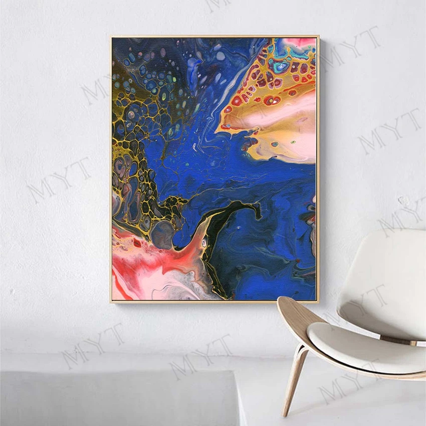 

MYT Free Shipping Hand Painted Canvas Oil Paintings Abstract Modern Home Decoration Painting Wall Art Picture For Living Room
