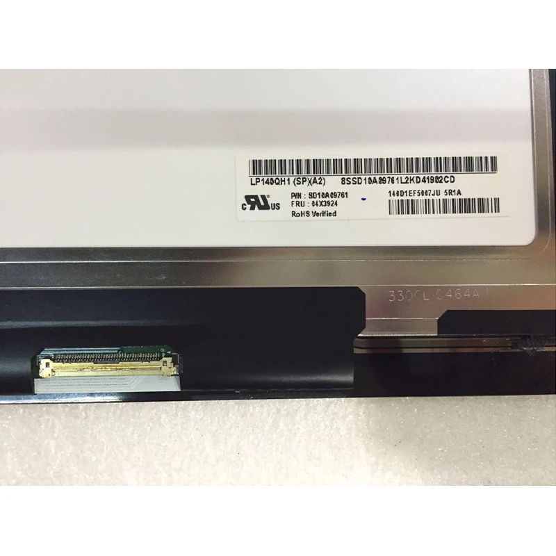 

New 14inch for Lenovo ThinkPad X1 Carbon WQHD LCD LP140QH1 LCD Screen Touch Digitizer