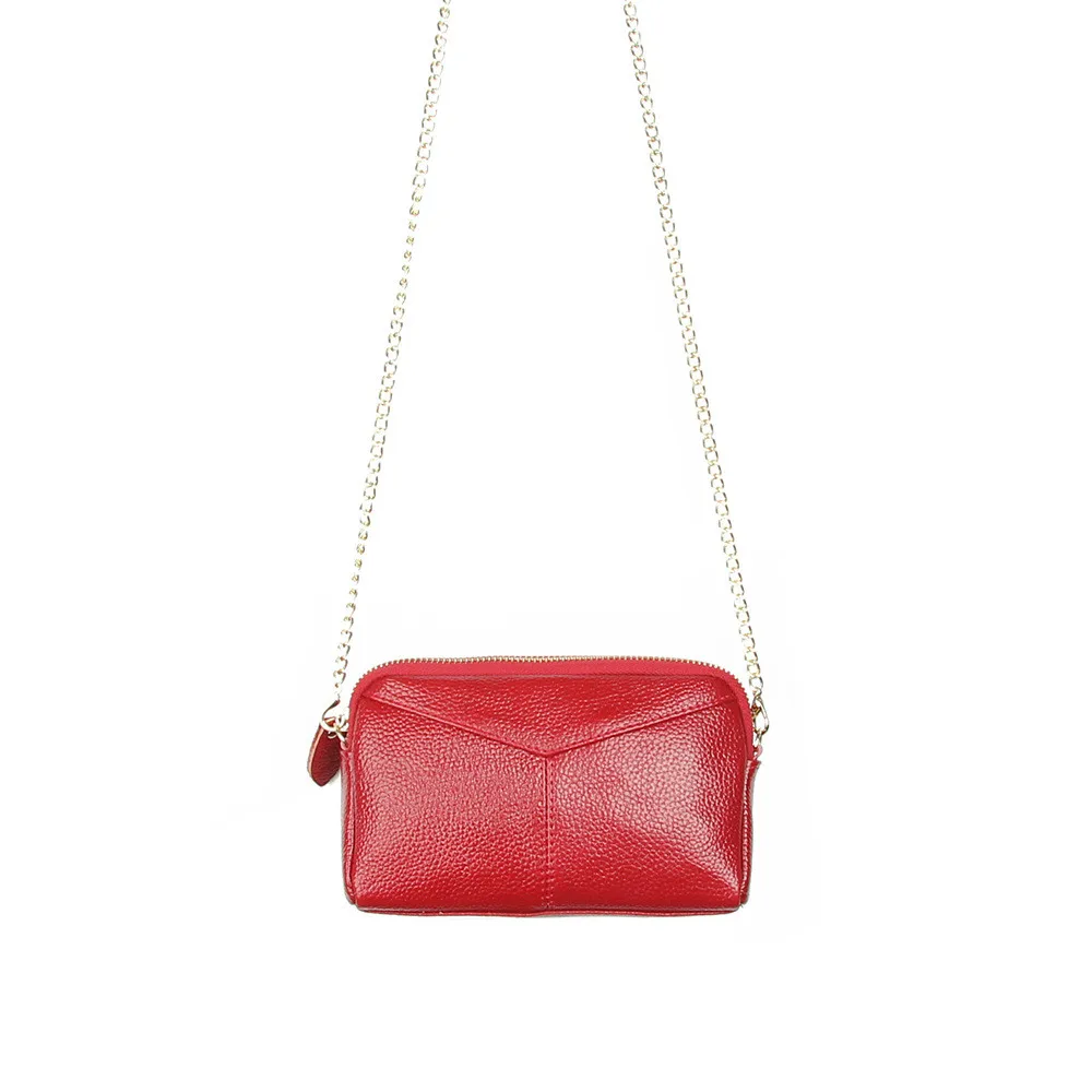 Брендовая Новая модная Высококачественная сумка мессенджер из натуральной кожи