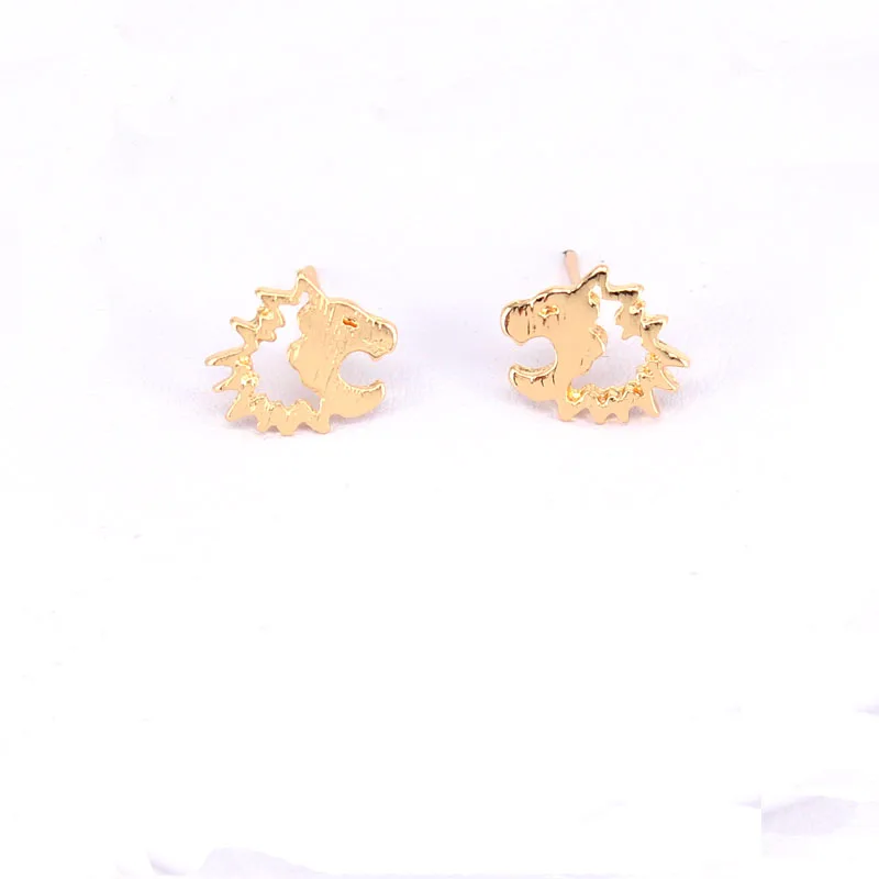 hzew animal Stud Earrings lion earring gift