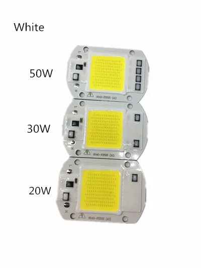 Умная IC высокомощная светодиодная матрица для проекторов 20 Вт 30 50 220 В DIY