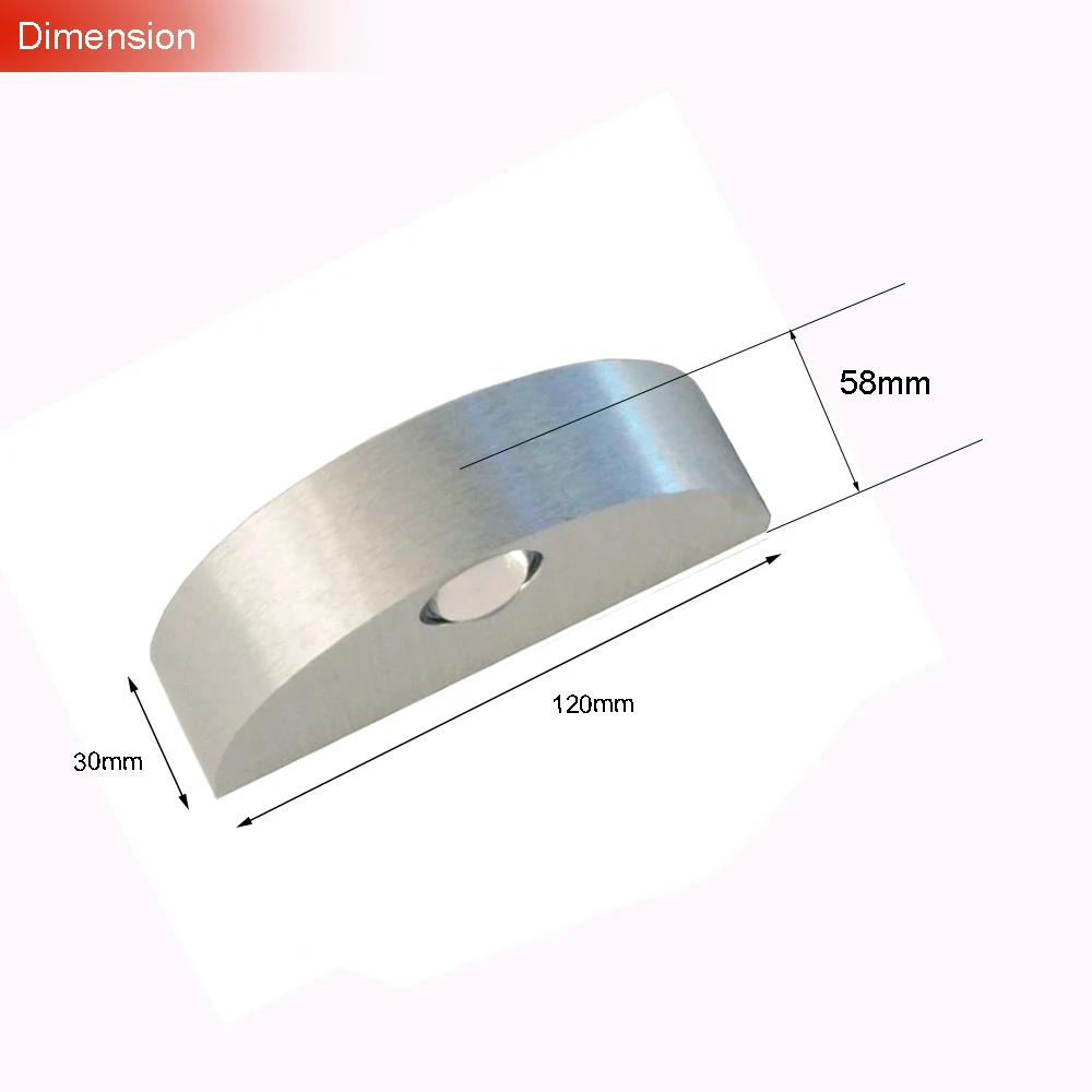 

Modern 3W LED Wall Light AC85-265V semicircle type Wall Light Surface Mounted For Bathroom Bedroom Living room illumination DA