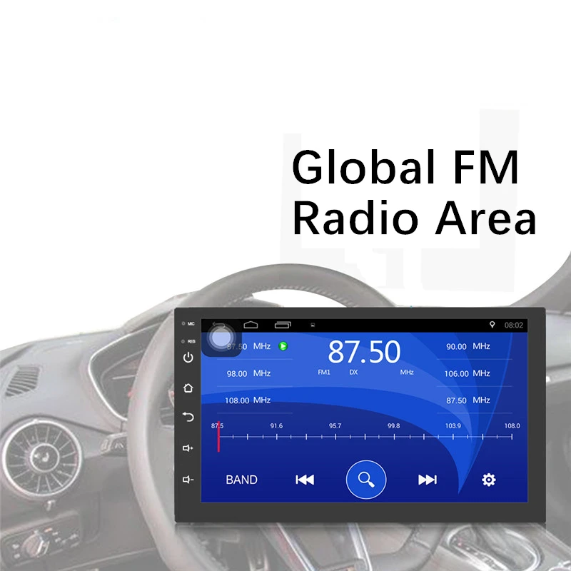 Авто Радио 2 Din Android gps навигация автомобильное радио стерео 7 "WIFI Bluetooth USB аудио 2DIN