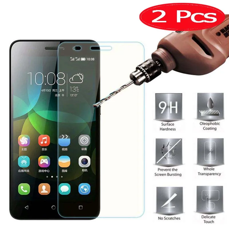 Закаленное стекло HOPELF для Huawei Honor 4C 2 шт. защитная пленка экрана телефона