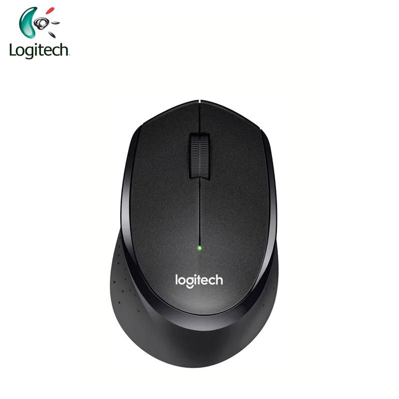 Двусторонняя роликовая беспроводная мышь Logitech M330 с usb приемником поддерживает