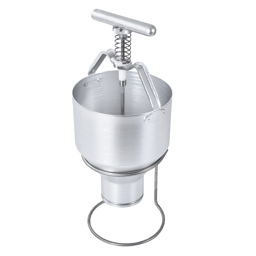 Ручная мини-машина для пончиков из нержавеющей стали ручной конический бункер с