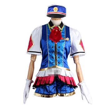 Вечерние платья для косплея Lovelive sunshine Aqours Happy train You/Riko/Mari/Kanan/Yoshiko/Ruby/Dia/Kunikida/Chika - Цвет: Mari Ohara