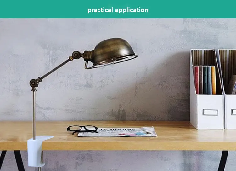 S образный LED светильник легкие зажимы Макс металлическая слово держатель с