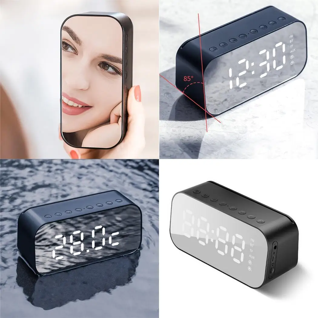 Открытый мини портативный Bluetooth динамик Низкий уровень Шума светодиодный