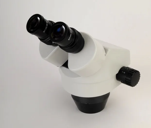 Профессиональный двойной вид Bionocualr 7x ~ 45x Zoom стерео головка микроскопа|stereo microscope