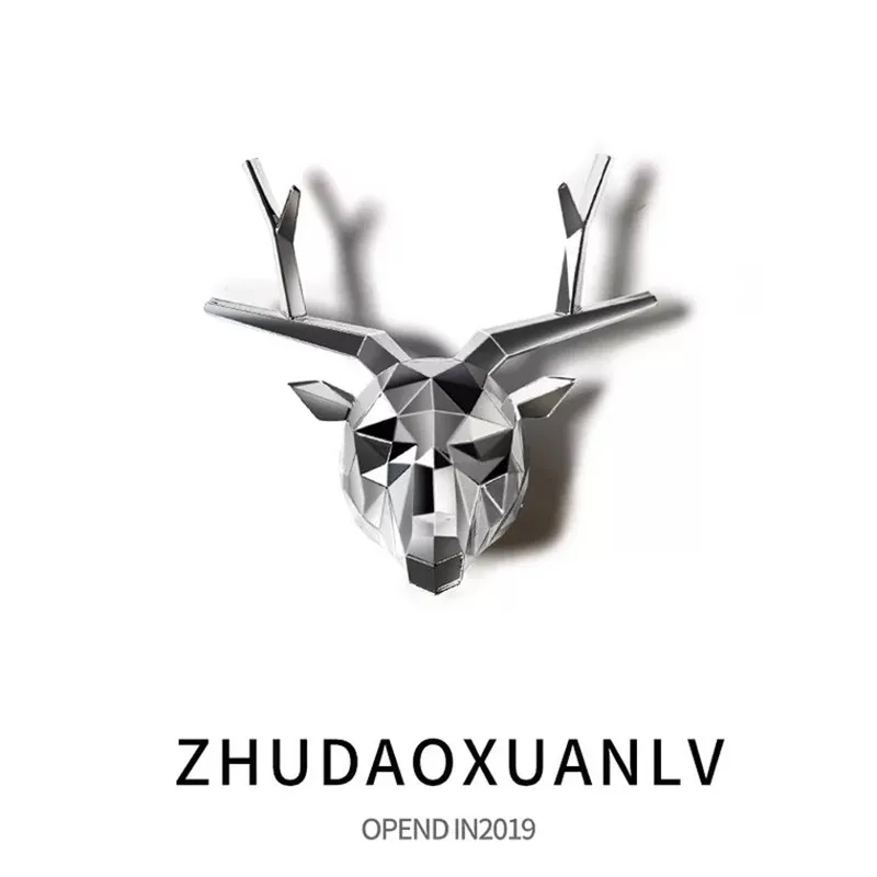 CA360-S Deer Fragrance New Cool Deer Design Car Diffuser Essential Oil Car Perfume Flavoring For Car - Color Name: CA360-S