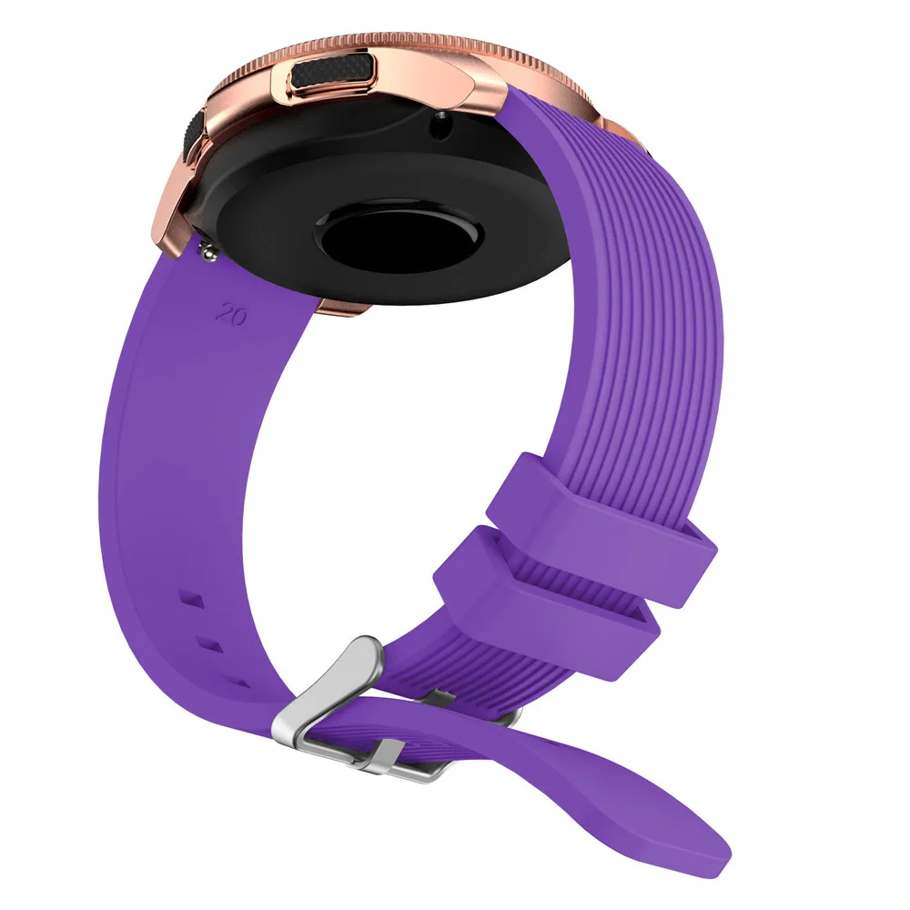 Спортивный мягкий силиконовый браслет на запястье для samsung Galaxy Watch 42 мм SM-R810 сменный смарт-ремешок для часов