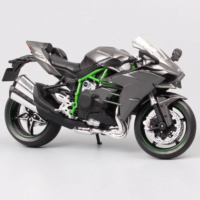 

1/12 Automaxx Kawasaki Ninja H2 supersport bike H2R scale motorcycle Diecasts & Toy Vehicles model thumbnails for kid collection