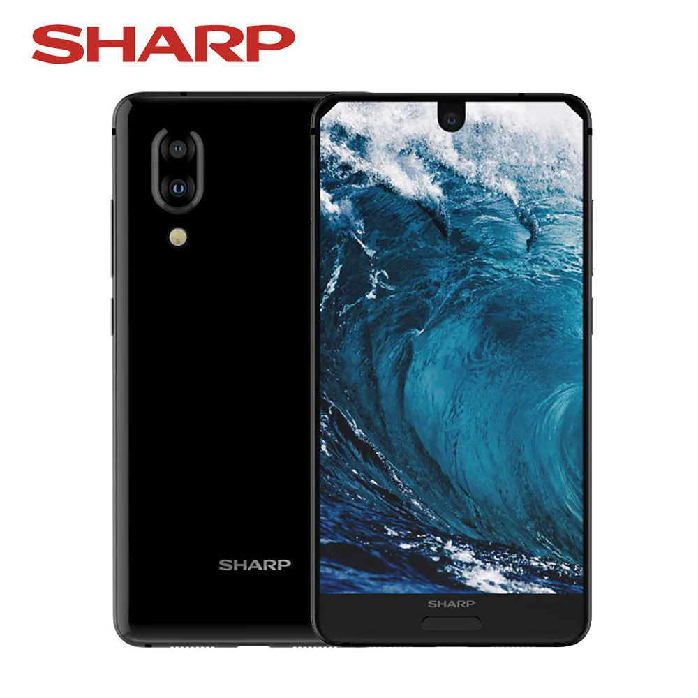 Смартфон Sharp AQUOS S2 C10, 4 Гб+ 64 ГБ, 5,5 дюймов, FHD+ Android8.0, Восьмиядерный, 12 Мп+ 8 Мп, NFC, отпечаток пальца, 4G, глобальная версия