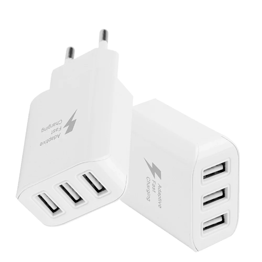 Зарядное устройство для планшетов и смартфонов Apple 3USB 2 А|Зарядные устройства
