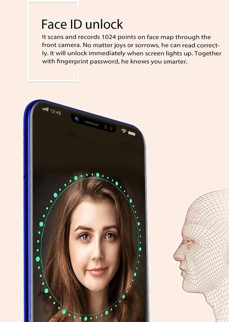 MEIIGOO S9 6,1" FHD полноэкранный мобильный телефон с функцией распознавания лица 5000 мАч 4 Гб ОЗУ 32 Гб ПЗУ Android 8,1 восьмиядерный смартфон MTK6750T 4G LTE