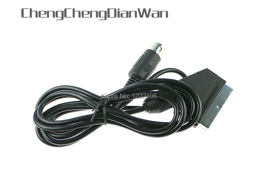 ChengChengDianWan для Sega Mega Drive 1 MD1 RGB кабель Шнур Genesis консоль NTSC C PIN 8 м Scart кабель|cable cord|cable