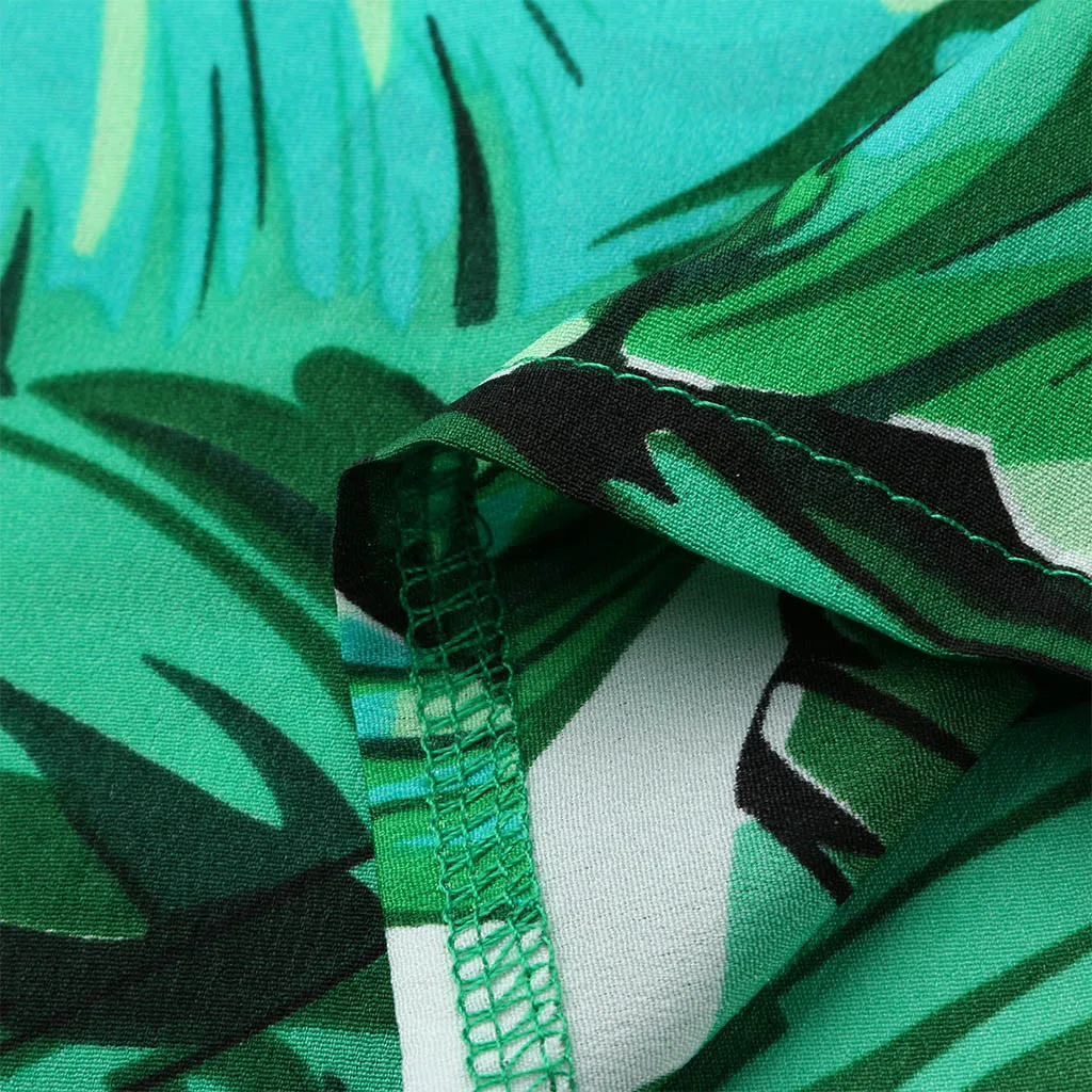 Женское платье большого размера с v образным вырезом летнее Повседневное без