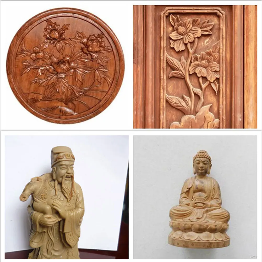 1500 Вт мини ЧПУ деревообрабатывающее оборудование для двойной цветной пластины |