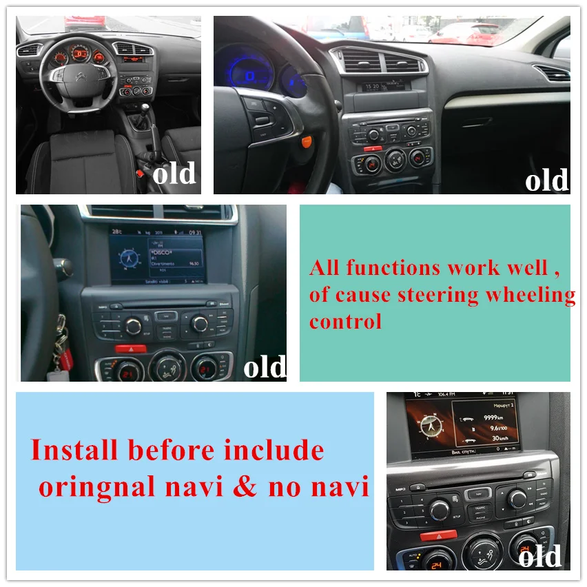 Android 9,1 9,0 автомобильный dvd-плеер gps ГЛОНАСС навигация для Citroen C4L/DS4 Авто Wifi Радио Аудио Видео Мультимедиа Стерео DVR