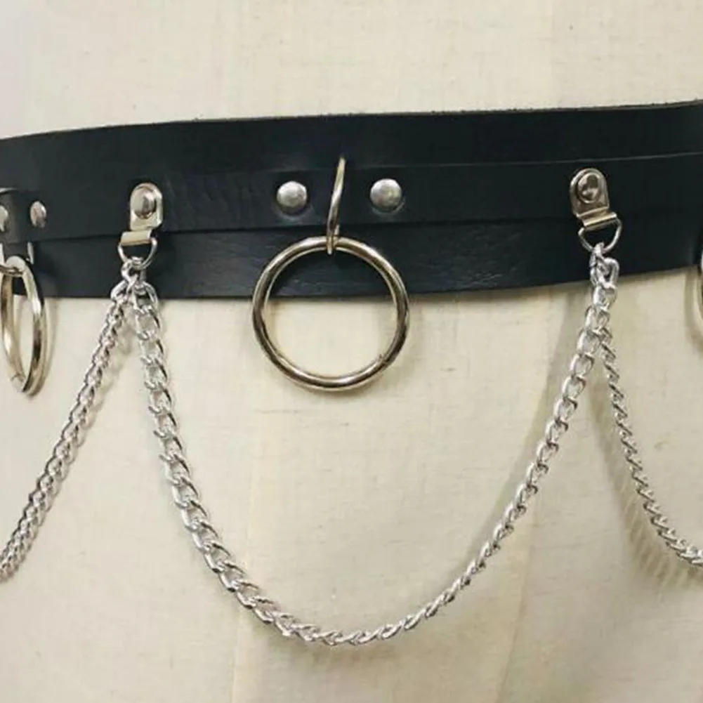 Панк Хип хоп дикий персональный пояс цепочка на талию с ювелирным изделием