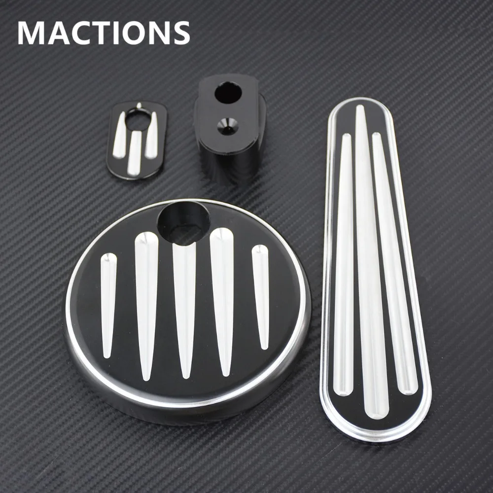 Топливный бак дверь приборной панели втулка зажигания мотоциклетная черная