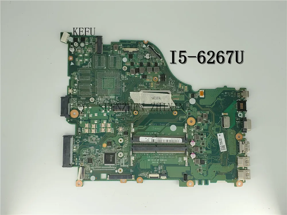 Материнская плата KEFU для Acer Aspire материнская ноутбуков и с процессором NBC48110016
