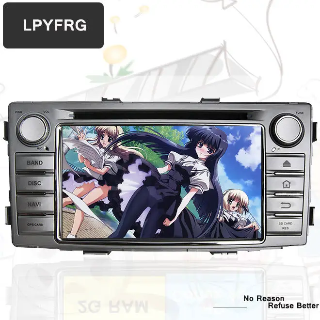 Автомобильный DVD плеер One Din android 10 0 6 2 дюйма для Toyota Hilux 2012 2015 с 4 Гб ОЗУ цифровой GPS