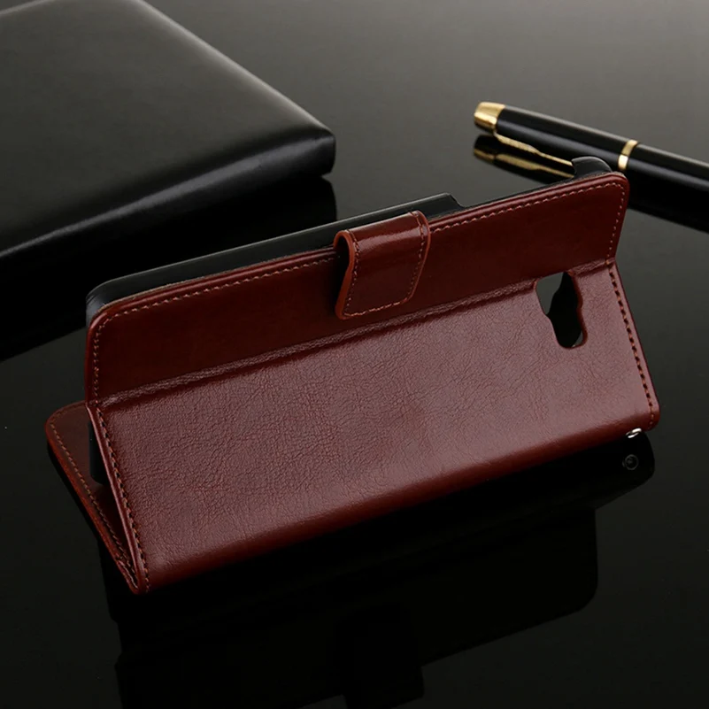 WhaY Classic Filp Case For Samsung Galaxy J7 Prime Wallet Kickstand PU Leather Luxury SamsungJ7 Cases Cover Funda | Мобильные