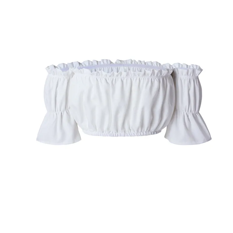 2018 новый летний Для женщин пикантные с открытыми плечами майки Топ модные